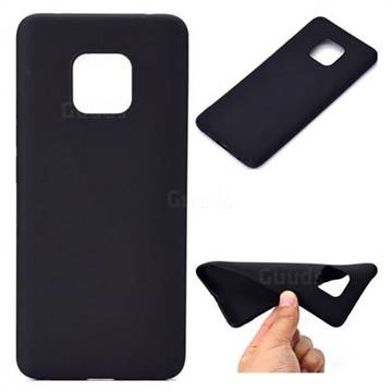 Candy Soft TPU Back Cover for Huawei Mate 20 Pro - Black