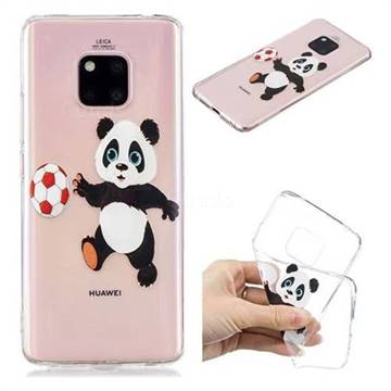 Football Panda Super Clear Soft TPU Back Cover for Huawei Mate 20 Pro