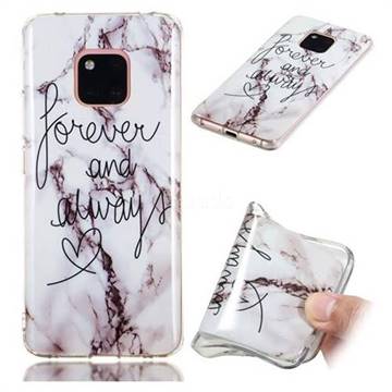 Forever Soft TPU Marble Pattern Phone Case for Huawei Mate 20 Pro