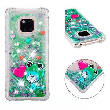 Heart Frog Lion Dynamic Liquid Glitter Sand Quicksand Star TPU Case for Huawei Mate 20 Pro