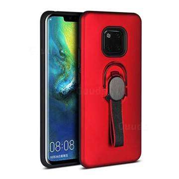 Raytheon Multi-function Ribbon Stand Back Cover for Huawei Mate 20 Pro - Red