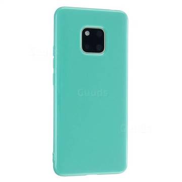 2mm Candy Soft Silicone Phone Case Cover for Huawei Mate 20 Pro - Light Blue