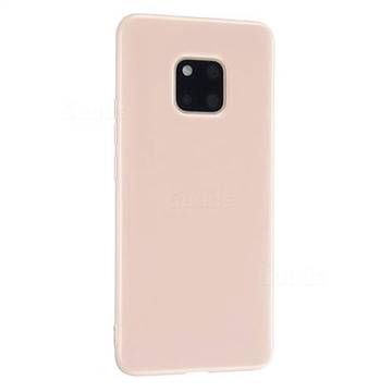 2mm Candy Soft Silicone Phone Case Cover for Huawei Mate 20 Pro - Light Pink
