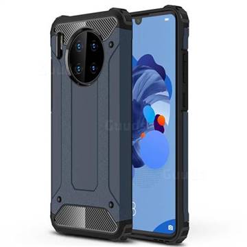 King Kong Armor Premium Shockproof Dual Layer Rugged Hard Cover for Huawei Mate 30 - Navy