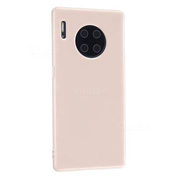 2mm Candy Soft Silicone Phone Case Cover for Huawei Mate 30 - Light Pink