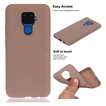 Soft Matte Silicone Phone Cover for Huawei Mate 30 Lite(Nova 5i Pro) - Khaki