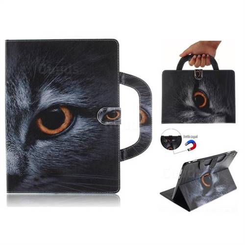 Cat Eye Handbag Tablet Leather Wallet Flip Cover for Huawei MediaPad M3 Lite 10