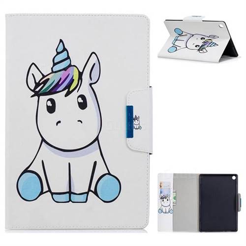 Blue Unicorn Folio Flip Stand Leather Wallet Case for Huawei MediaPad M5 10 / M5 10 inch (Pro)
