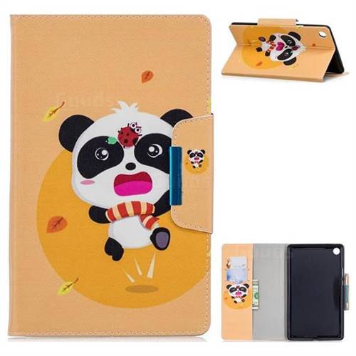 Ladybug Panda Folio Flip Stand Leather Wallet Case for Huawei MediaPad M5 8 inch