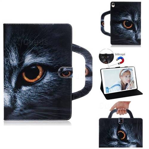 Cat Eye Handbag Tablet Leather Wallet Flip Cover for Huawei MediaPad M6 8.4 inch