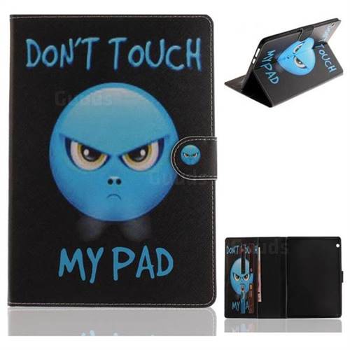 Not Touch My Phone Painting Tablet Leather Wallet Flip Cover for Huawei MediaPad T3 10