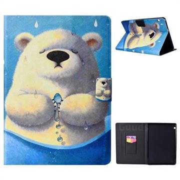 Polar Bear Stand Painted Tablet Leather Case for Huawei MediaPad T3 10 ...