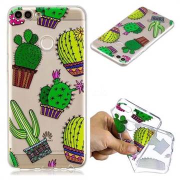 Cactus Ball Super Clear Soft TPU Back Cover for Huawei P Smart(Enjoy 7S)