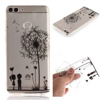 Couple Dandelion Super Clear Soft TPU Back Cover for Huawei P Smart(Enjoy 7S)