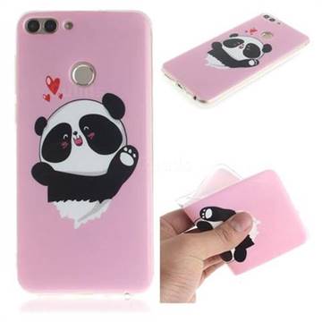 Heart Cat IMD Soft TPU Cell Phone Back Cover for Huawei P Smart(Enjoy 7S)