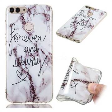 Forever Soft TPU Marble Pattern Phone Case for Huawei P Smart(Enjoy 7S)