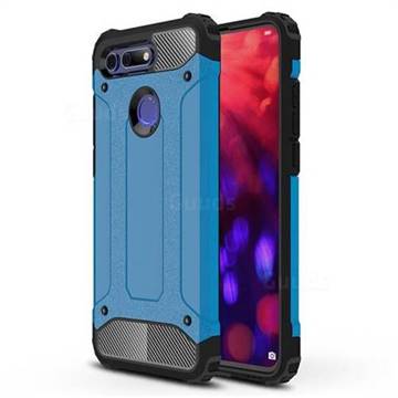 King Kong Armor Premium Shockproof Dual Layer Rugged Hard Cover for Huawei Honor View 20 / V20 - Sky Blue