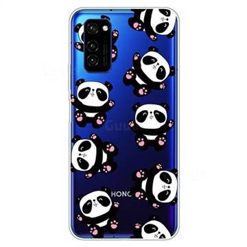 Hug Panda Super Clear Soft TPU Back Cover for Huawei Honor View 30 / V30