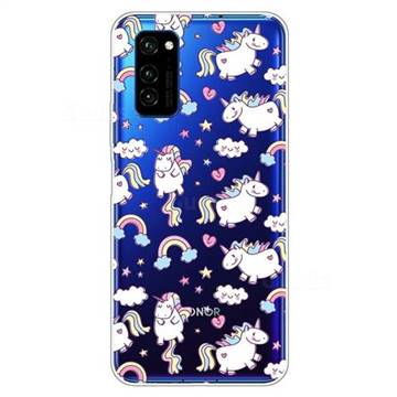 Bobby Pony Super Clear Soft TPU Back Cover for Huawei Honor View 30 / V30