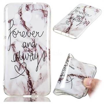 Forever Soft TPU Marble Pattern Phone Case for Huawei Y3 (2018)