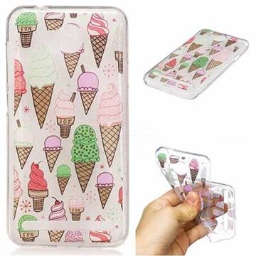 Joy Ice Cream Super Clear Soft TPU Back Cover for Huawei Y3II Y3 2 Honor Bee 2