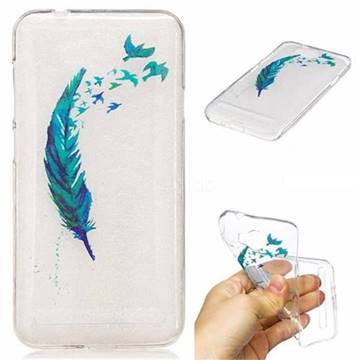 Feather Bird Super Clear Soft TPU Back Cover for Huawei Y3II Y3 2 Honor Bee 2