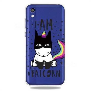 Batman Clear Varnish Soft Phone Back Cover for Huawei Y5 (2019)