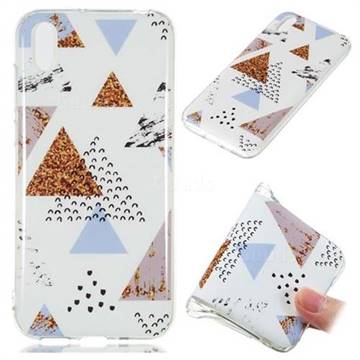 Hill Soft TPU Marble Pattern Phone Case for Huawei Y5 (2019)