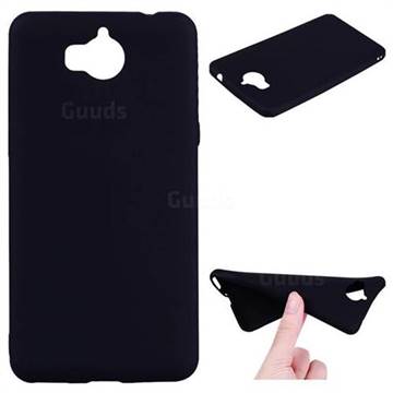 Candy Soft TPU Back Cover for Huawei Y5 (2017) - Black