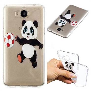Football Panda Super Clear Soft TPU Back Cover for Huawei Y5 (2017)