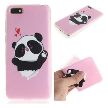 Heart Cat IMD Soft TPU Cell Phone Back Cover for Huawei Y5 Prime 2018 (Y5 2018 / Y5 Lite 2018)