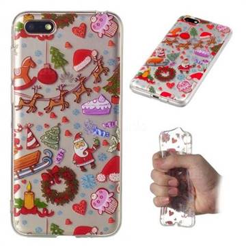 Christmas Playground Super Clear Soft TPU Back Cover for Huawei Y5 Prime 2018 (Y5 2018 / Y5 Lite 2018)