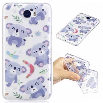 Cute Koala Super Clear Soft TPU Back Cover for Huawei Y5II Y5 2 Honor5 Honor Play 5