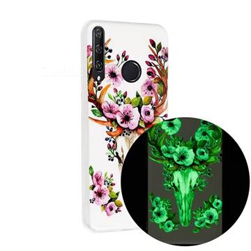 Sika Deer Noctilucent Soft TPU Back Cover for Huawei Y6p