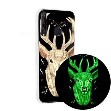Fly Deer Noctilucent Soft TPU Back Cover for Huawei Y6p