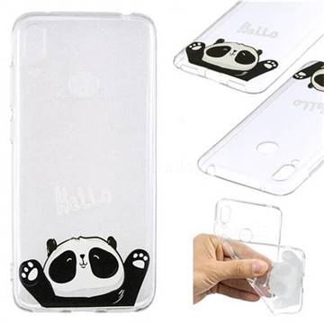 Hello Panda Super Clear Soft TPU Back Cover for Huawei Y7(2019) / Y7 Prime(2019) / Y7 Pro(2019)