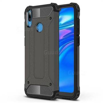 King Kong Armor Premium Shockproof Dual Layer Rugged Hard Cover for Huawei Y7(2019) / Y7 Prime(2019) / Y7 Pro(2019) - Bronze