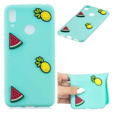 Watermelon Pineapple Soft 3D Silicone Case for Huawei Y7(2019) / Y7 Prime(2019) / Y7 Pro(2019)