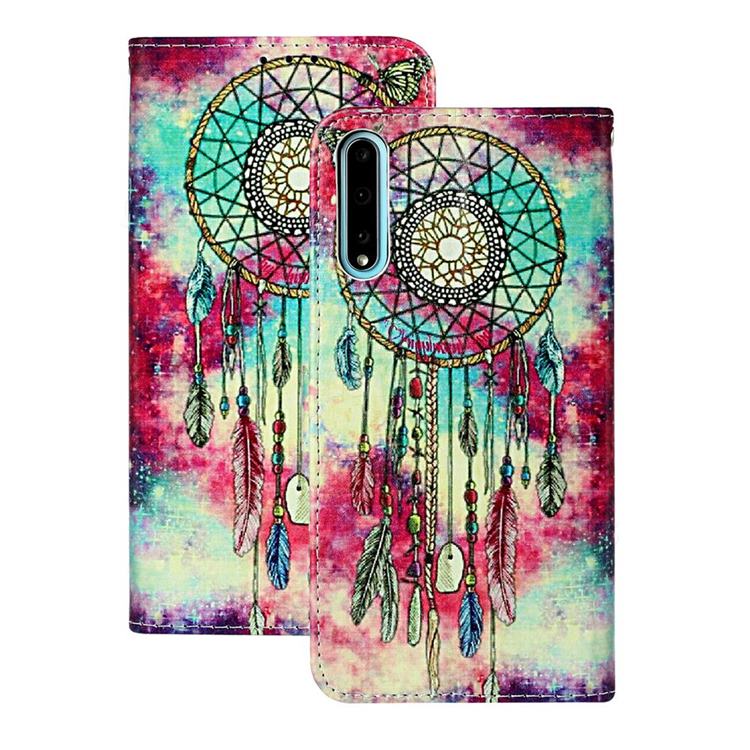 Butterfly Chimes PU Leather Wallet Case for Huawei Y8p