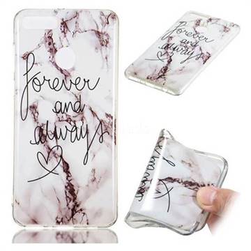 Forever Soft TPU Marble Pattern Phone Case for Huawei Y9 (2018)