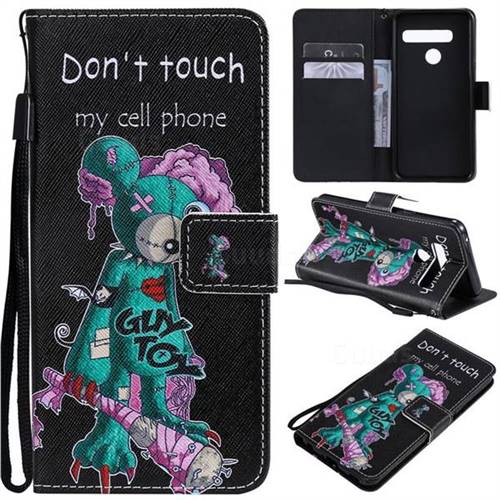 One Eye Mice PU Leather Wallet Case for LG G8 ThinQ