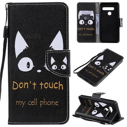 Cat Ears PU Leather Wallet Case for LG G8 ThinQ