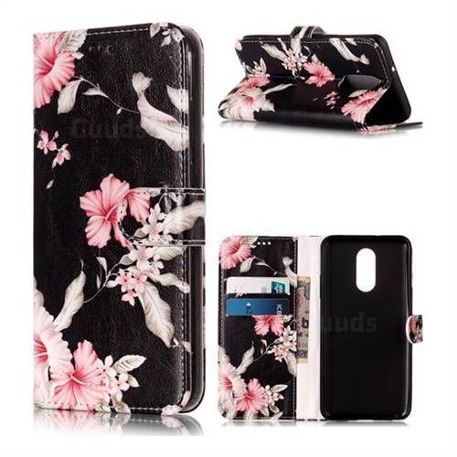 Azalea Flower PU Leather Wallet Case for LG Stylo 4
