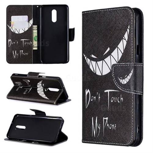Crooked Grin Leather Wallet Case for LG Stylo 5