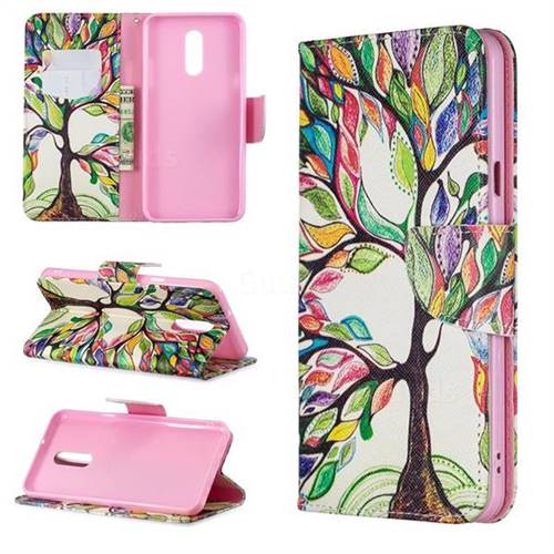 The Tree of Life Leather Wallet Case for LG Stylo 5