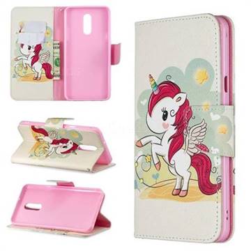 Cloud Star Unicorn Leather Wallet Case for LG Stylo 5