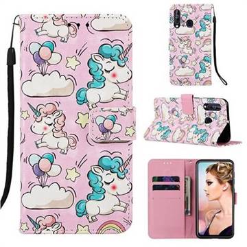 Angel Pony 3D Painted Leather Wallet Case for LG Stylo 5