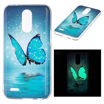 Butterfly Noctilucent Soft TPU Back Cover for LG K10 2017