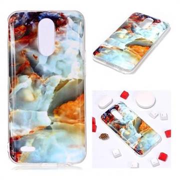 Fire Cloud Soft TPU Marble Pattern Phone Case for LG K10 2017