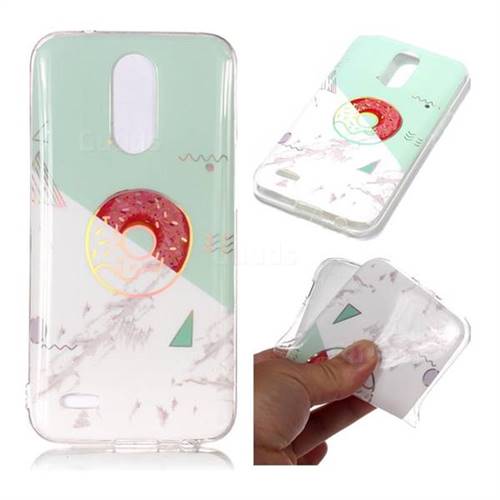 Donuts Marble Pattern Bright Color Laser Soft TPU Case for LG K10 2017